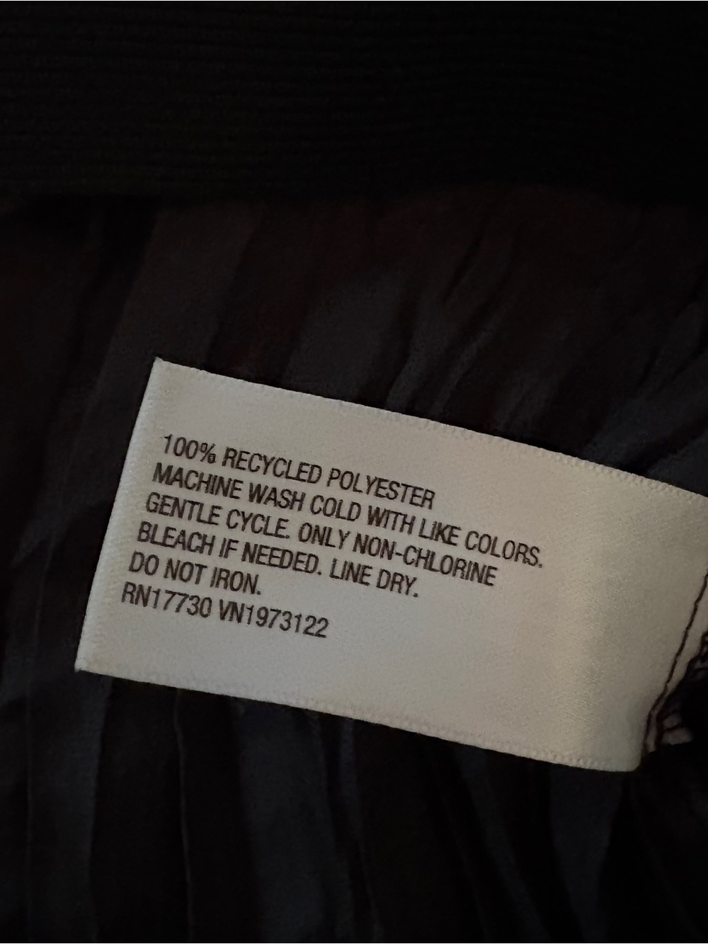 A New Day Woman’s Medium black skirt, belt string is missing - Picture 8 of 11